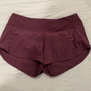Lululemon Speed Up Short Size 4